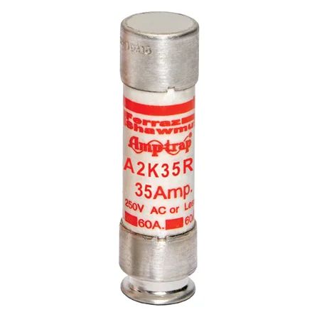 Mersen A2K35R | Fuse A2K-R - Class RK1 - Fast-Acting 250VAC 250VDC 35A Ferrule Amp-Trap