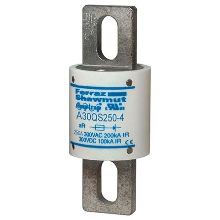 Mersen A30QS250-4 | High Speed Fuse Amp-Trap A30QS 300VAC 300VDC 250A Blade