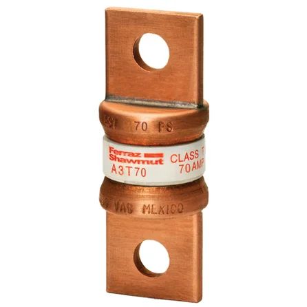Mersen A3T70 | Fuse A3T - Class T - Fast-Acting 300VAC 160VDC 70A Blade Amp-Trap
