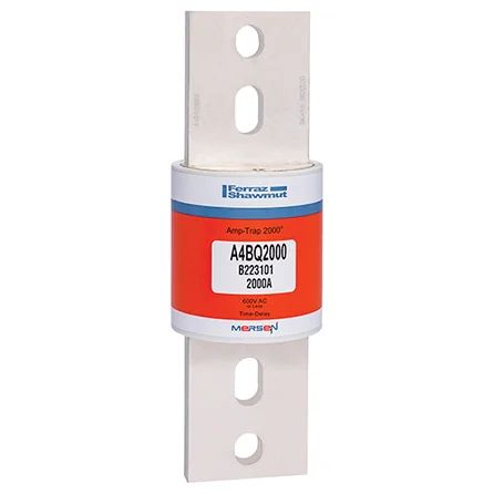 Mersen A4BQ2000 | Fuse A4BQ - Class L - Time-Delay 600VAC 500VDC 2000A Blade Amp-Trap 2000