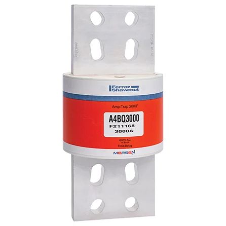 Mersen A4BQ3000 | Fuse A4BQ - Class L - Time-Delay 600VAC 500VDC 3000A Blade Amp-Trap 2000
