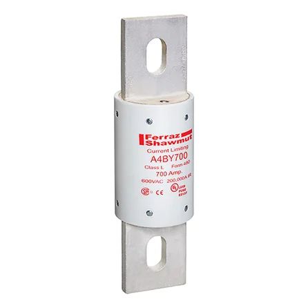 Mersen A4BY700 | Fuse A4BY - Class L - Time-Delay 600VAC 300VDC 700A Blade Amp-Trap