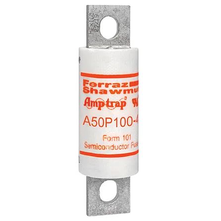 Mersen A50P100-4 | High Speed Fuse Amp-Trap A50P 500VAC 450VDC 100A Blade