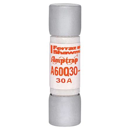 Mersen A60Q30-2 | High Speed Fuse Amp-Trap A60Q 600VAC 600VDC 30A Ferrule