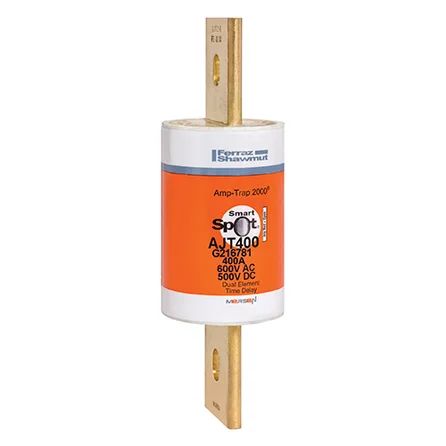 Mersen AJT400 | Fuse AJT - Class J - Time-delay 600VAC 500VDC 400A Blade SmartSpot Amp-Trap 2000