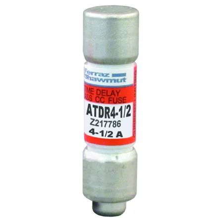 Mersen ATDR4-1/2 | Fuse ATDR - Class CC - Time-Delay 600VAC 300VDC 4.5A Ferrule Amp-Trap 2000