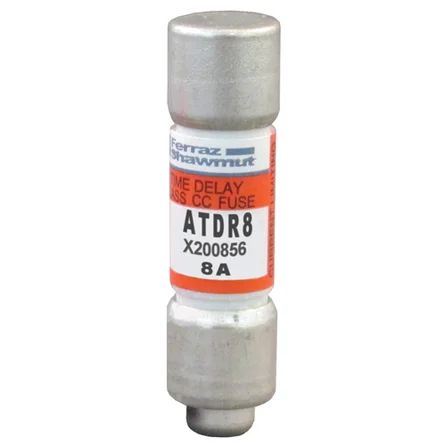 Mersen ATDR8 | Fuse ATDR - Class CC - Time-Delay 600VAC 300VDC 8A Ferrule Amp-Trap 2000