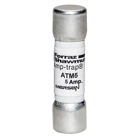 Mersen ATM5 | Fuse ATM - Midget - Fast-Acting 600VAC 600VDC 5A Ferrule Amp-Trap