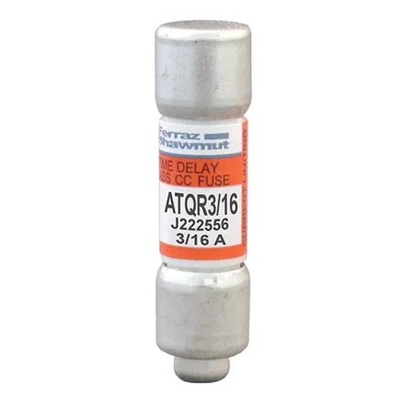Mersen ATQR3/16 | Fuse ATQR - Class CC - Time-Delay 600VAC 300VDC 0.187A Ferrule Amp-Trap 2000