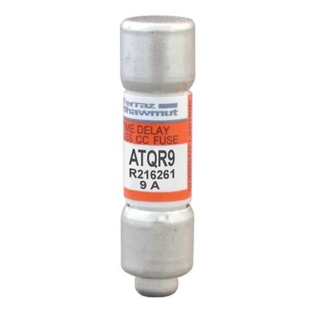 Mersen ATQR9 | Fuse ATQR - Class CC - Time-Delay 600VAC 300VDC 9A Ferrule Amp-Trap 2000