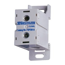Mersen FSPDB1C | FSPDB Series UL 1059 Finger-Safe Power Distribution Blocks 1500V 175A - 175A 1-Pole 1 - 1 openings; 2/0-#14 --- 2/0-#14