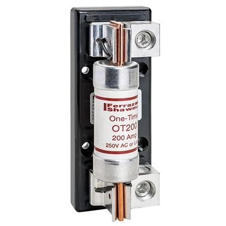 Mersen OT200 | Fuse OT - Class K5 - Fast-Acting 250VAC 250VDC 200A Blade Amp-Trap