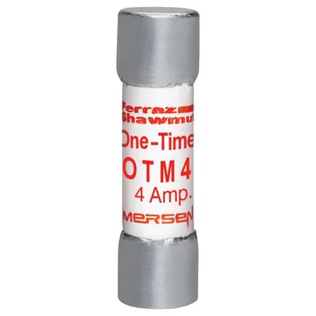 Mersen OTM4 | Fuse OTM - Midget - Fast-Acting 250VAC 4A Ferrule Amp-Trap