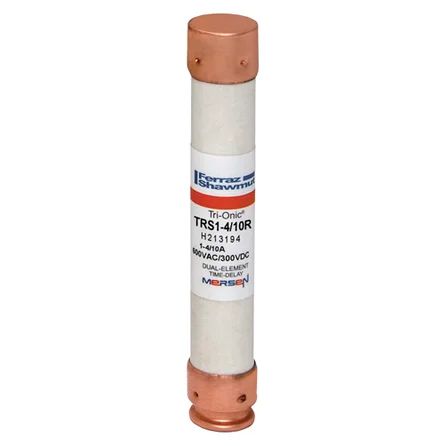 Mersen TRS1-4/10R | Fuse TRS-R - Class RK5 - Time-Delay 600VAC 600VDC 1.4A Ferrule Tri-Onic