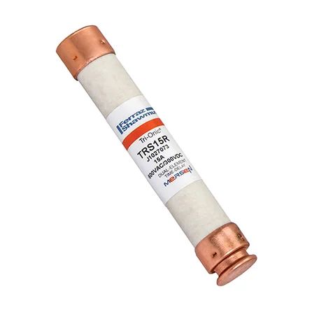 Mersen TRS15R | Fuse TRS-R - Class RK5 - Time-Delay 600VAC 300VDC 15A Ferrule Tri-Onic