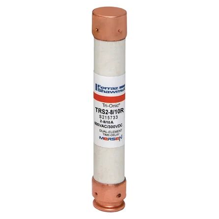 Mersen TRS2-8/10R | Fuse TRS-R - Class RK5 - Time-Delay 600VAC 600VDC 2.8A Ferrule Tri-Onic