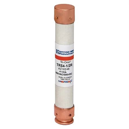 Mersen TRS4-1/2R | Fuse TRS-R - Class RK5 - Time-Delay 600VAC 600VDC 4.5A Ferrule Tri-Onic