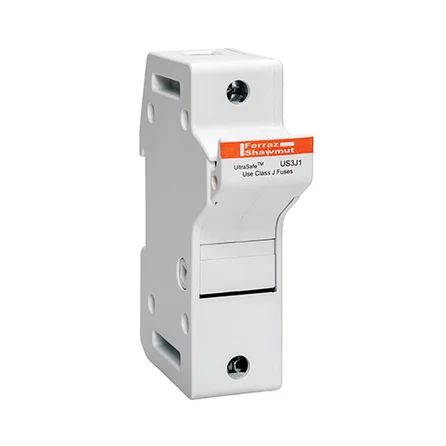 Mersen US3J1 | Fuse Holder UltraSafe™ 600VAC 600VDC Class J 30A 1-Pole Pressure Plate IP65