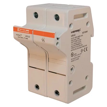 Mersen US3J2 | Fuse HOLDER ULTRASAFE with O IND 2 POLE 30 AMP 600V for Class J Fuse