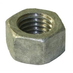 Metallics Inc JN166G | Hexagon Nut, Galvanized finish, 1/2-13 in. Size, 50 per pack