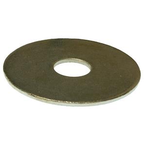 Metallics Inc JW113 | Washer, Fender; Steel; Size 1/4 in.; O.D. 1 in.