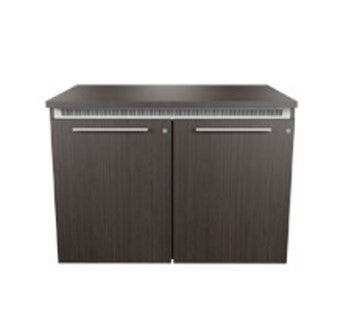 Middle Atlantic C5K2B1SSHA3ZP001 | Pre-Configured HPL Wood Kit, Asian Night for C5-FF31-2, locks and handles included