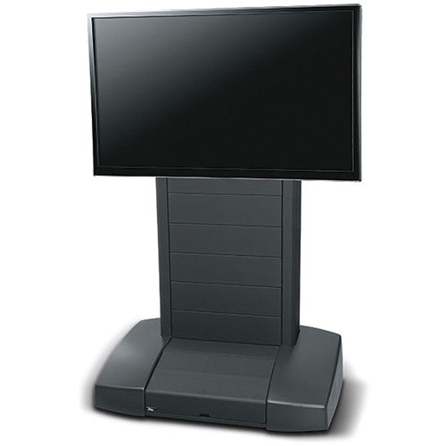 Middle Atlantic IVTC-4255D-BW | 2 Screen 42-55 Unified Comm Cart - Black