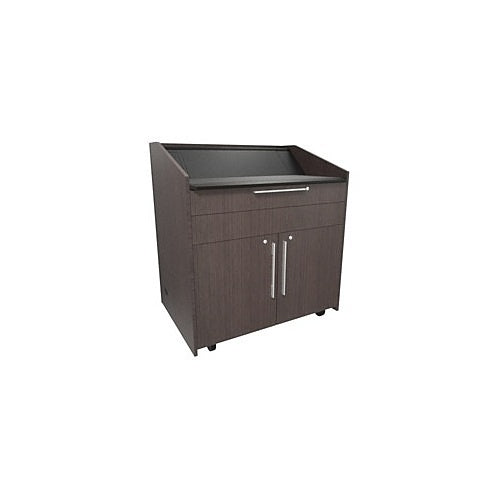 Middle Atlantic L5KCB2SEHA3ZP001 | Preconfigured Lectern, 43" W x 31" D x 39" H Asian Night