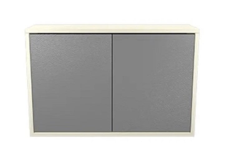 Middle Atlantic C3C2D1M6HD2ZP001 | 2 Bay 49" W x 32" H x 10" D Credenza with Argenta Aluminum Doors