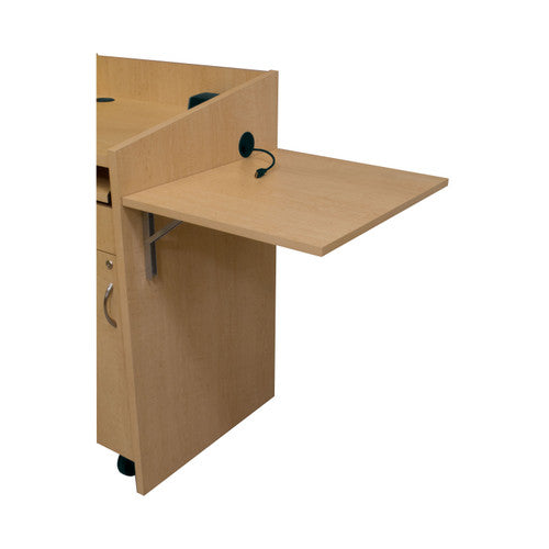 Middle Atlantic L2-FLIPSHELF-KM | Shelf; Rack Accessories; Shelving Other; Cus Rackshlf6Sp Anod 20.5