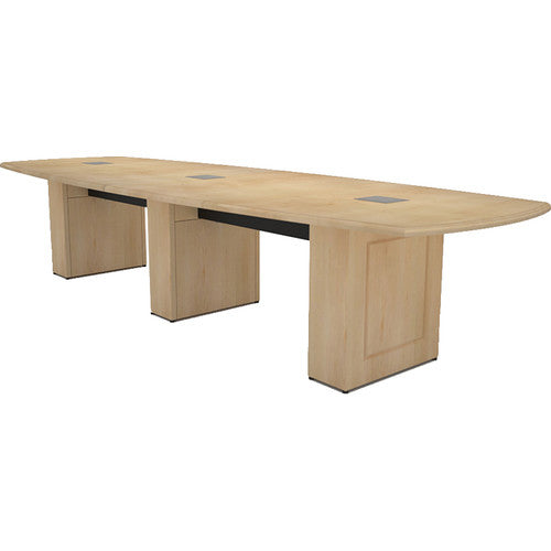 Middle Atlantic T5KFD1BOV04ZP001 | Conference Table Klasik Style 12' Sandy Maple Veneer with Premium Edge