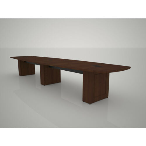 Middle Atlantic T5KHD1BOV01ZP001 | Conference Table, Klasik Style 16', Scarlett Cherry Veneer with Premium Edge