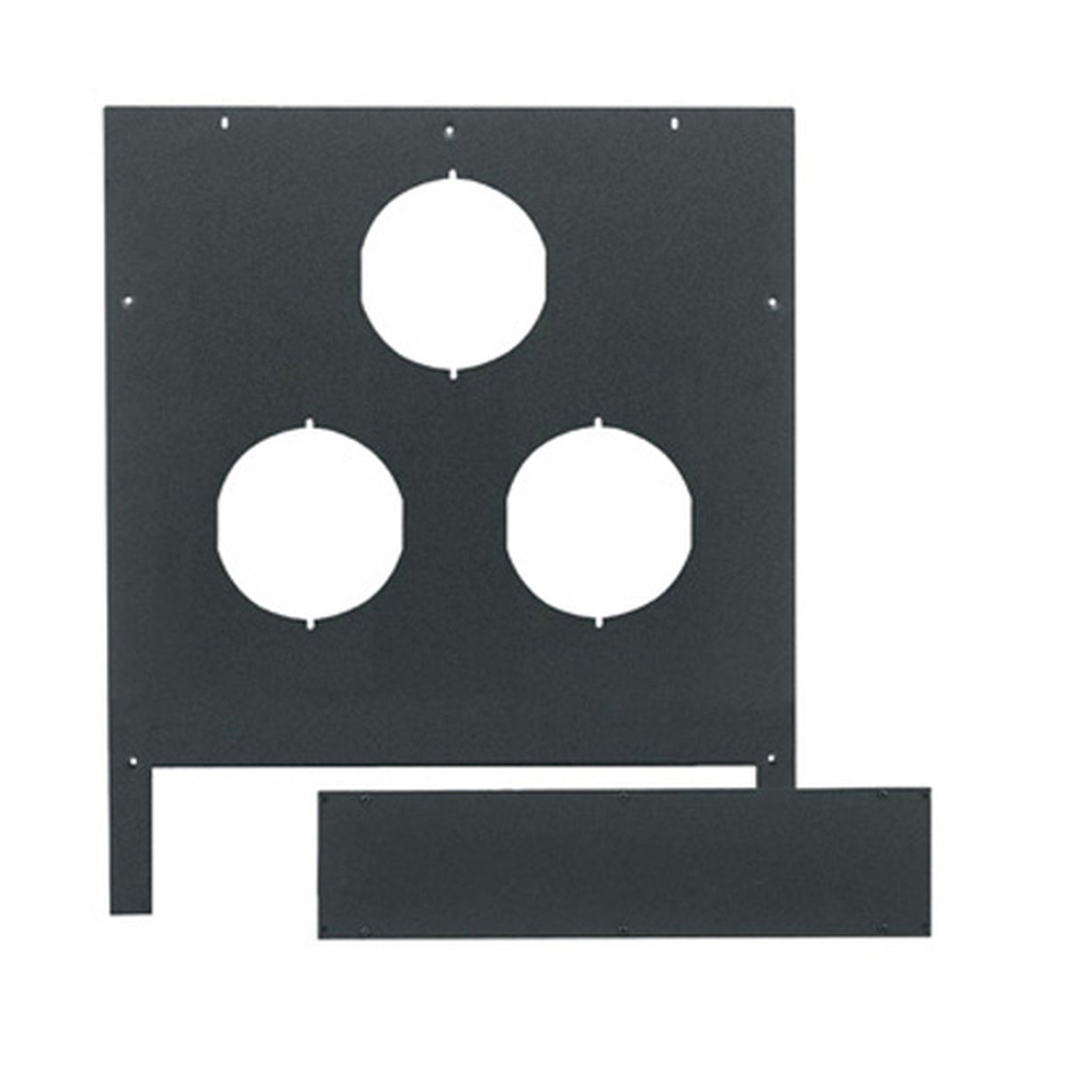 Middle Atlantic MW6FT | Fan Top, Accepts Three 6" Fans