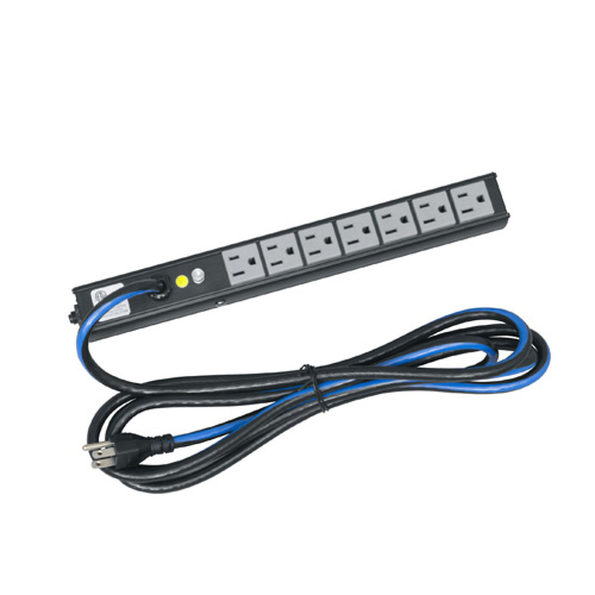 Middle Atlantic PD715SCNS | Slim Power Strip, 7 Outlet, 15A