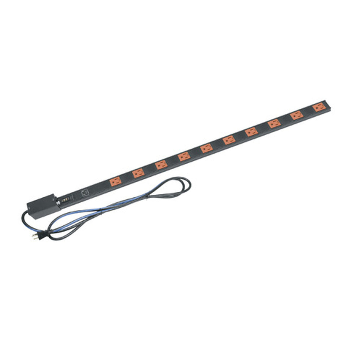 Middle Atlantic PDT-1015C-RN | Power Strip, 10 Outlet, 15A, 2-Stage Surge