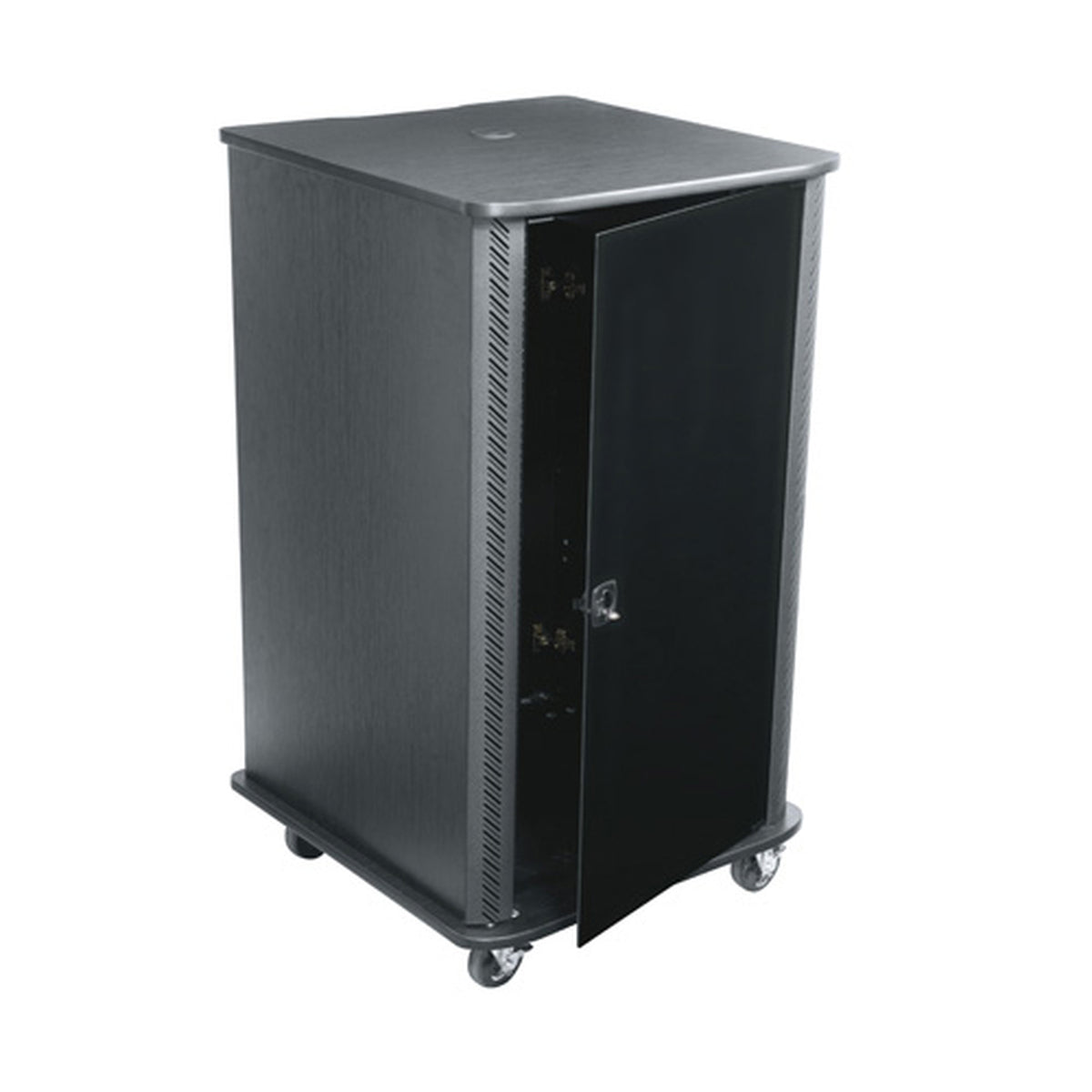 Middle Atlantic RFR1628BR | RFR Series Rack, RFR-1628BR, 28 1/4" D X 35& rdquo, H, Black Cascade,