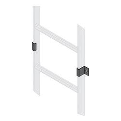 Middle Atlantic CLH-RWC-6 | Ladder Wall Clamp, 6 Pc.