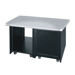 Middle Atlantic D12SD-HM | 12 Space 2 Bay Square Top Outboard Rack, Hm