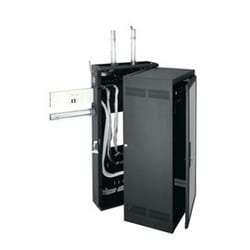 Middle Atlantic DWR2117PD | DWR Series Rack, DWR-21-17PD, 17" D X 43 3/4" H, with Plexi Door