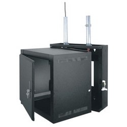 Middle Atlantic EWR-10-17SD | EWR Series Rack, EWR-10-17SD, 17" D X 24 1/2" H, with Solid Door
