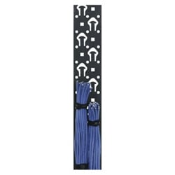 Middle Atlantic LACE-40-OP | Lace Strip, 40 RU, 3.25"W, with Tie Posts, 6 pc.