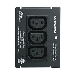 Middle Atlantic M-15-IECA | Mpr Module, 15 A, Duplex, 3-Gang Iec