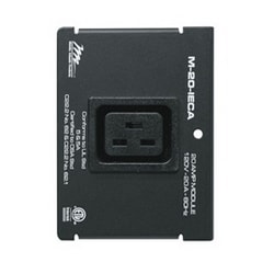 Middle Atlantic M-20-IECA | Mpr Module, 20 A, Duplex, 1-Gang Iec