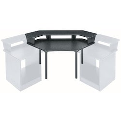 Middle Atlantic MDVCNR1 | Overbridge Corner Desk, MDV Series