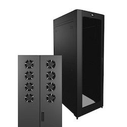 Middle Atlantic SNE27H4236A2 | SNE Series Rack, 36" D X 79 1/2" H, Rear Active Ventilation