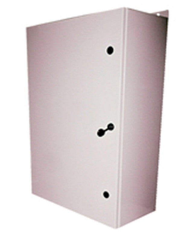 Mier Products BW-136BPSS | Nema Type 4X 24" W x 36" H x 8" D Stainless Steel Electrical Enclosure - Gray w/ Internal Removable 22" W x 34" H Back Panel
