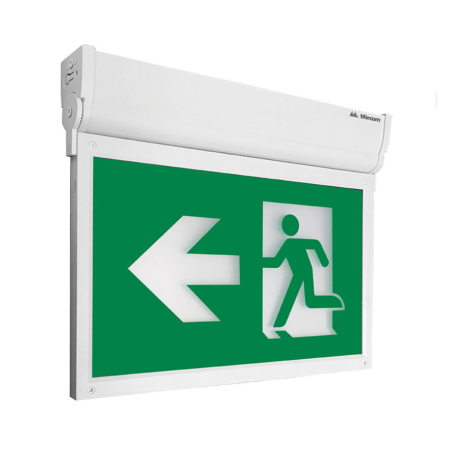 Mircom Technologies EL-7008M | Sign, Edge-Lit Led Running Man Sign
