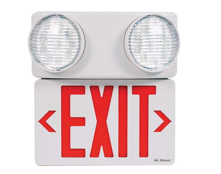 Mircom Technologies EL-7011R | Exit Sign, Led Emergency Exit Sign