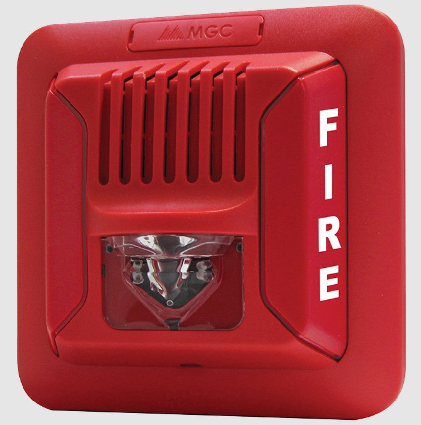 Mircom Technologies FHS-400RR | Wall Mount Horn/Strobe, Red