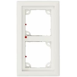 Mobotix MX-OPT-FRAME-2-EXT-PW | Double Frame, White